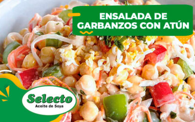 ENSALADA DE GARBANZOS CON ATÚN