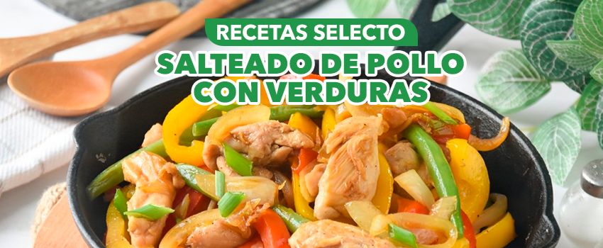 Salteado de Pollo con verduras