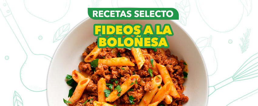 Fideos a la Boloñesa
