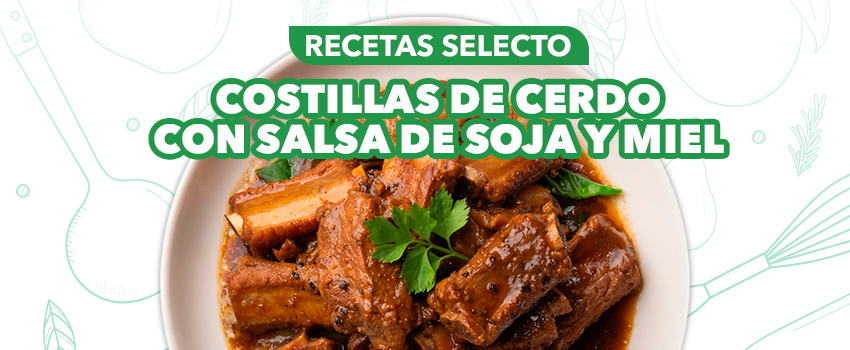 Costillas de Cerdo con Salsa de Soja y Miel