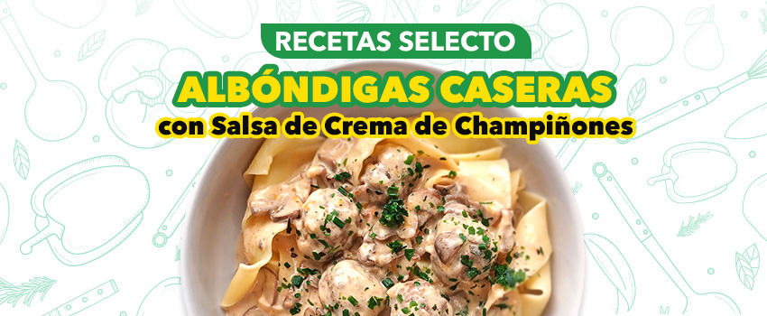 Albondiga casera con salsa