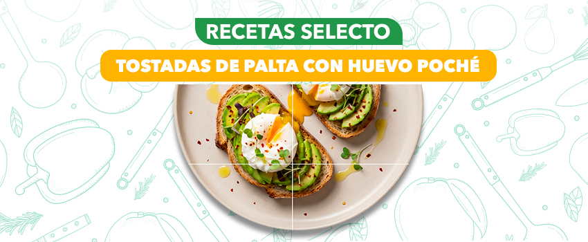 Tostadas de Palta con Huevo